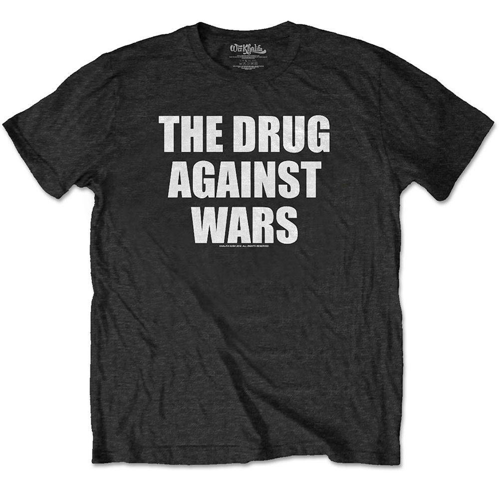 Wiz Khalifa - Drug Against Wars Tshirt Homme - Noir